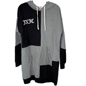 Juicy Couture Urban Outfitters Gray & black sweatshirt dress sleepwear Medium